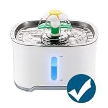 Water Pump Pet Cat Water Fountain Pump With LED Light - Replacement Motor For Cats Dogs Water Dispenser - USB Plug Pet Accessory