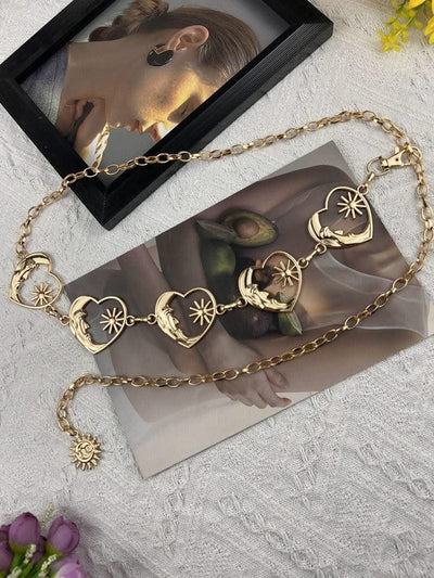 Love Metal Waist Chain Accessories For Women - Elanique