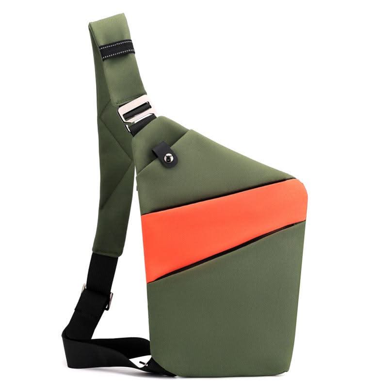 Canvas Chest Bags For Men And Women Across One Shoulder - Elanique