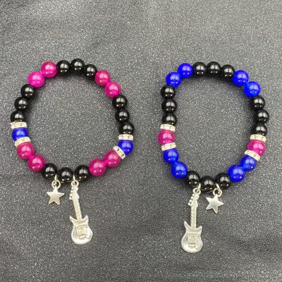 European And American New Love Magnetic Elastic Bracelets - Elanique