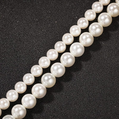 Cross 8-10mm Pearl Necklace - Elanique
