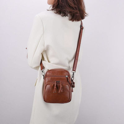 Soft Leather Shoulder Bag For Women