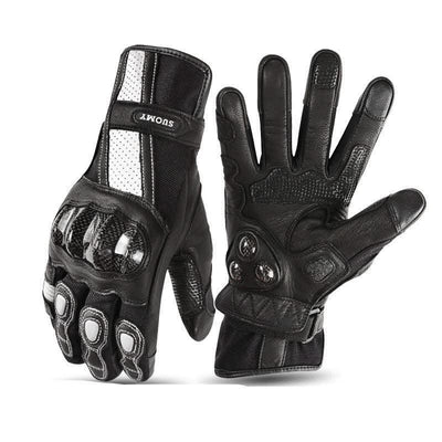 Four Seasons Motorcycle Racing Leather Gloves