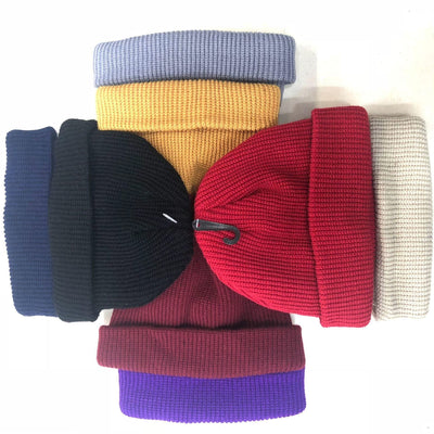 Knitted Hats For Men And Women With Letter Embroidery - Elanique