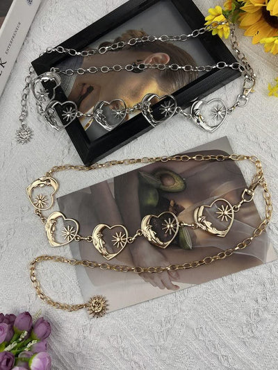 Love Metal Waist Chain Accessories For Women - Elanique