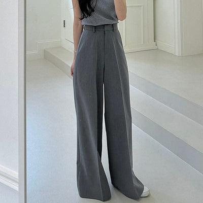 Hanging Wide Leg Mopping Pants Casual Pants Women - Elanique