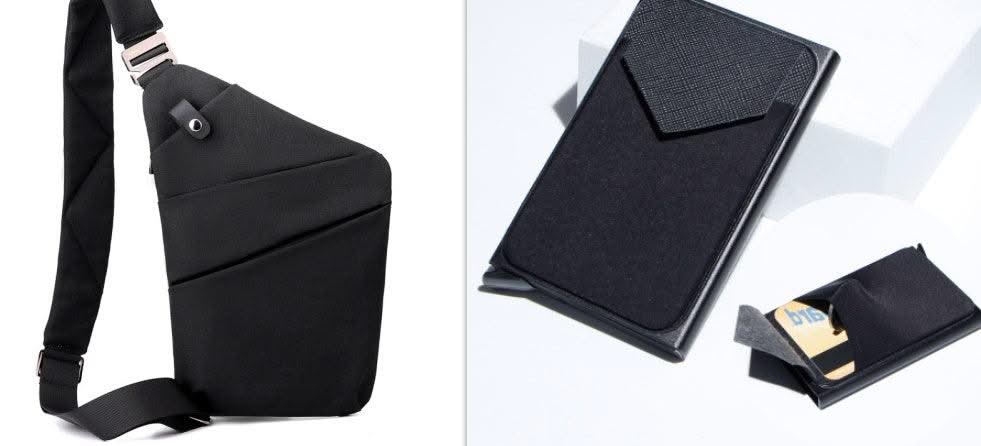 Canvas Chest Bags For Men And Women Across One Shoulder - Elanique