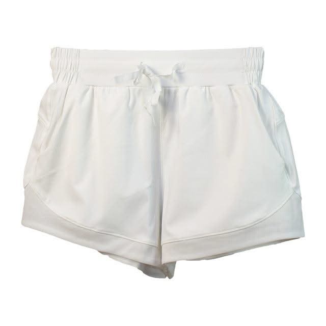 Women Yoga Shorts Summer Patchwork Mesh - Elanique