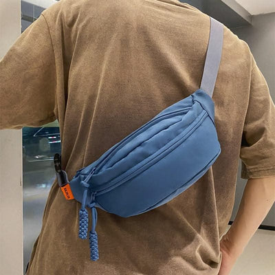 Men Women Sports Chest Bags