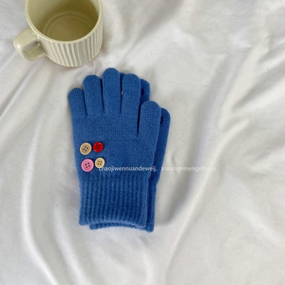 Facial Expression Bag Gloves For Women