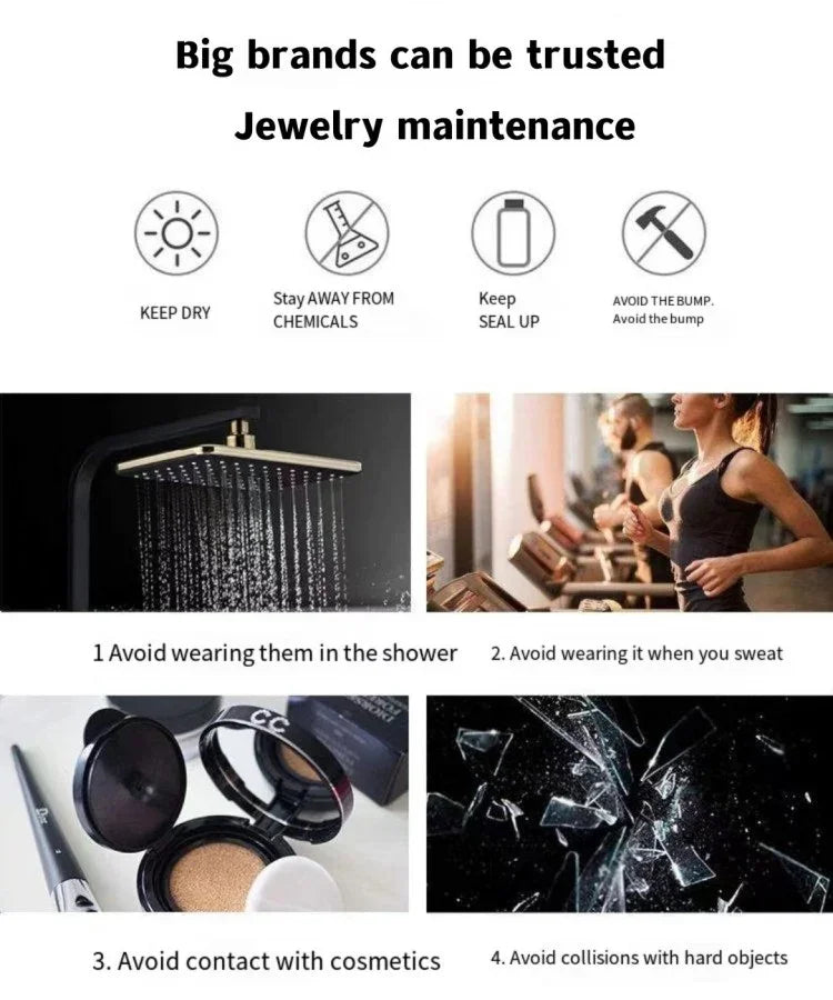 Jkli S925 Sterling Silver Simple Emerald Crystal Chain  Necklace  Women Light Luxury Temperament Plating 14k Gold Jew  New style